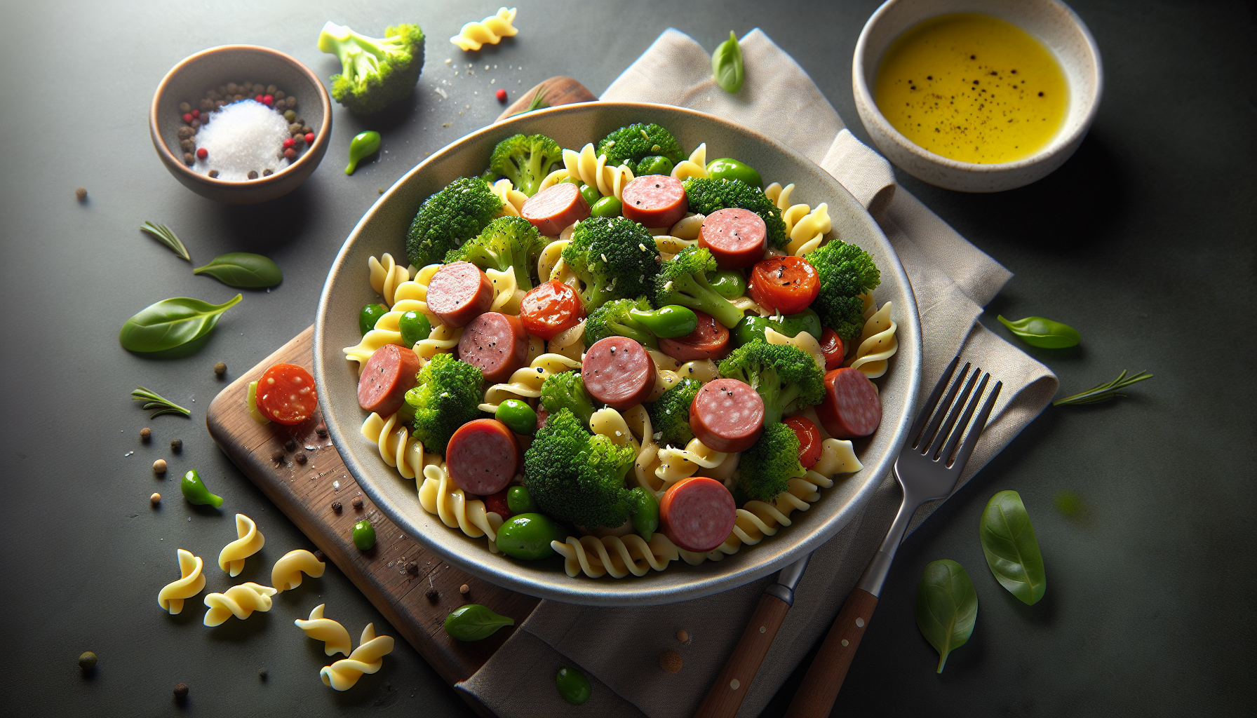 orecchiette broccoli e salsiccia